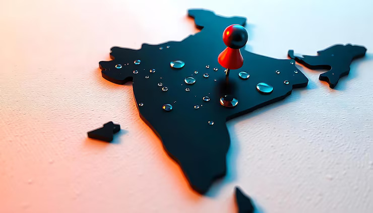 Indian Map Location